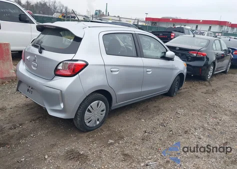 2024 Mitsubishi Mirage Es/Le из США, поврежденный, VIN ML32AUHJ6RH016733